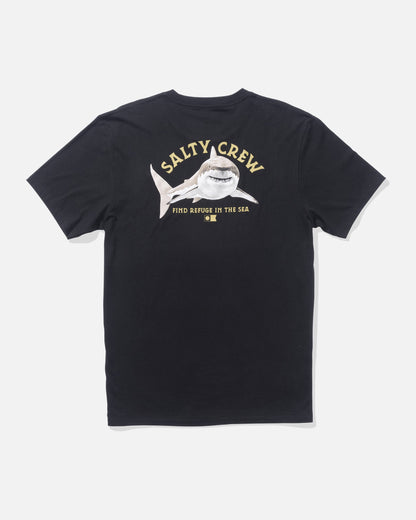 Salty Crew LURKING SS TEE - Black