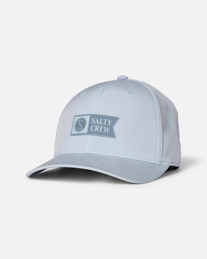 Salty Crew APEX FLEXFIT 6 PANEL - Mineral Blue