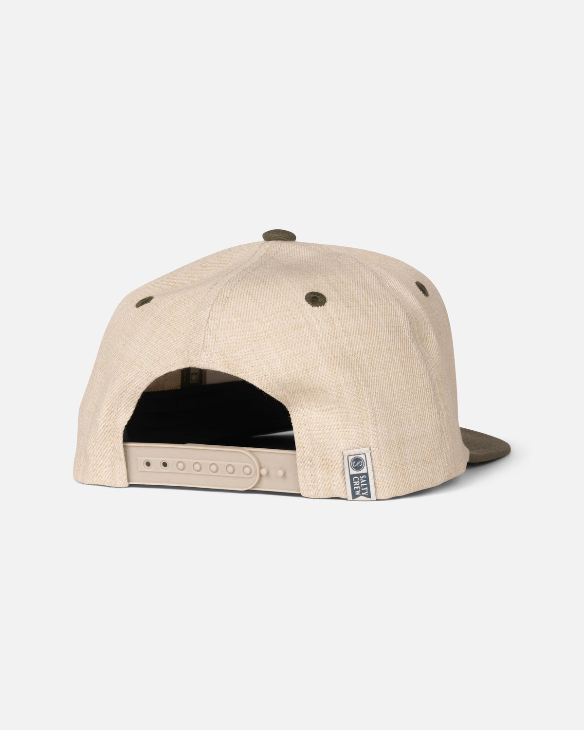 Salty Crew TAKO CLUB SNAPBACK - Natural/Olive