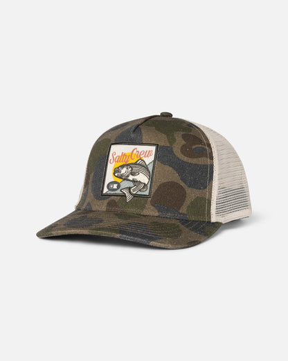 Salty Crew STRIPER TRUCKER - Sand Camo