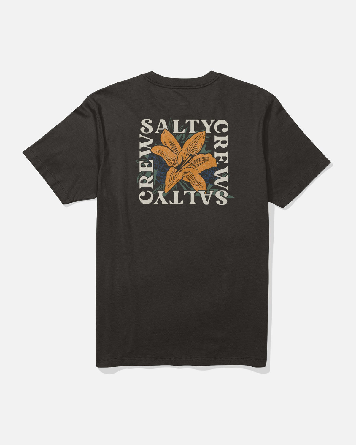 Salty Crew PETAL SS TEE - BLACK