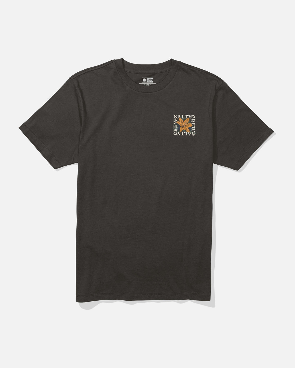 Salty Crew PETAL SS TEE - BLACK