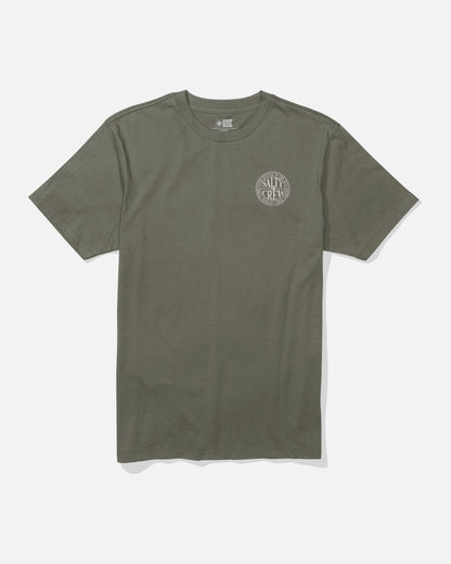Salty Crew GLOBAL SS TEE - Dusty Olive