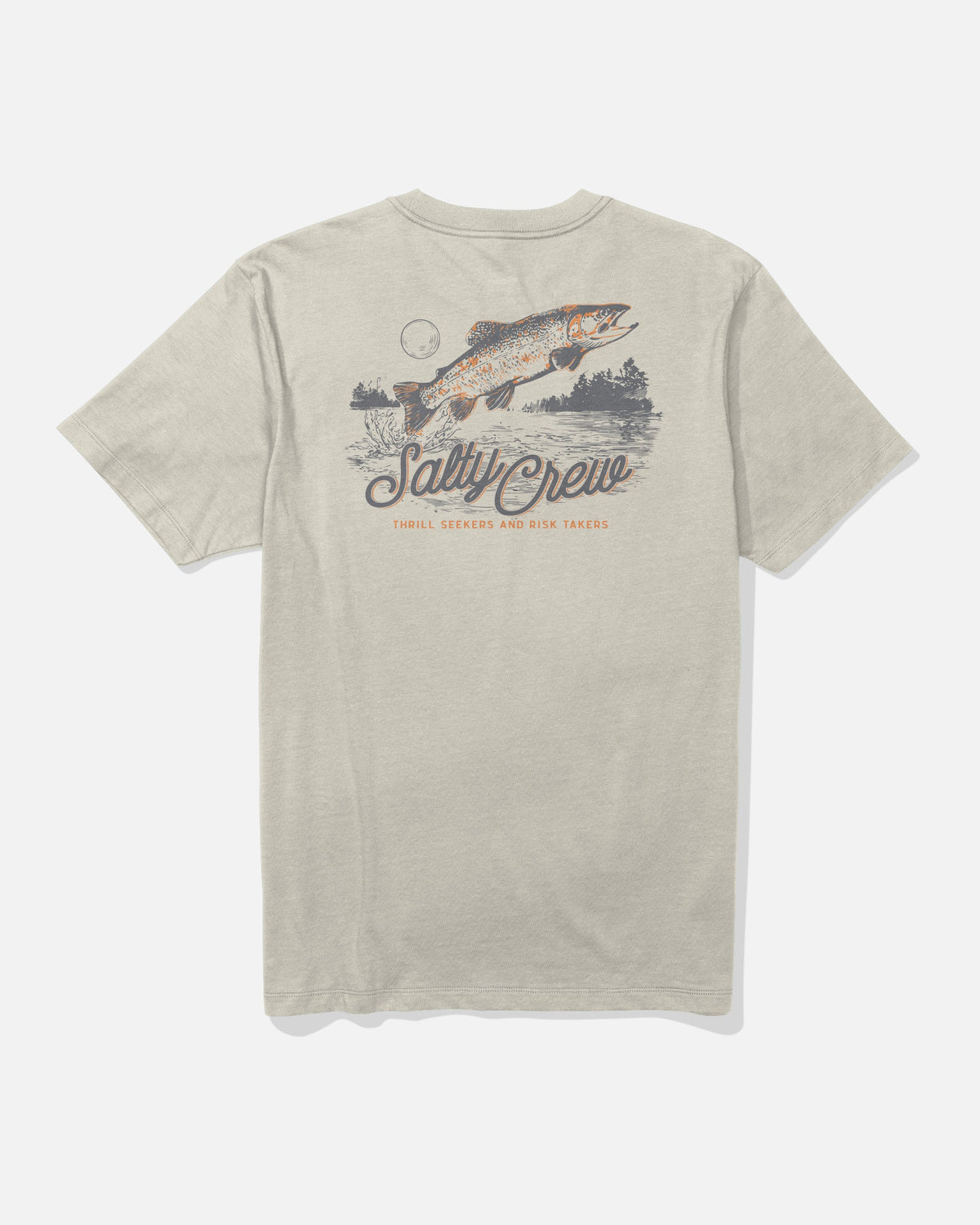 Salty Crew FISH FEST SS TEE - Bone