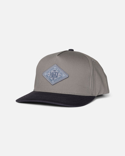 Salty Crew ICONIC SNAPBACK - Quarry