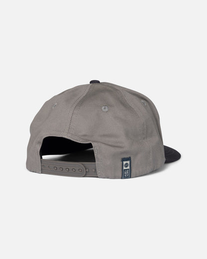 Salty Crew ICONIC SNAPBACK - Quarry