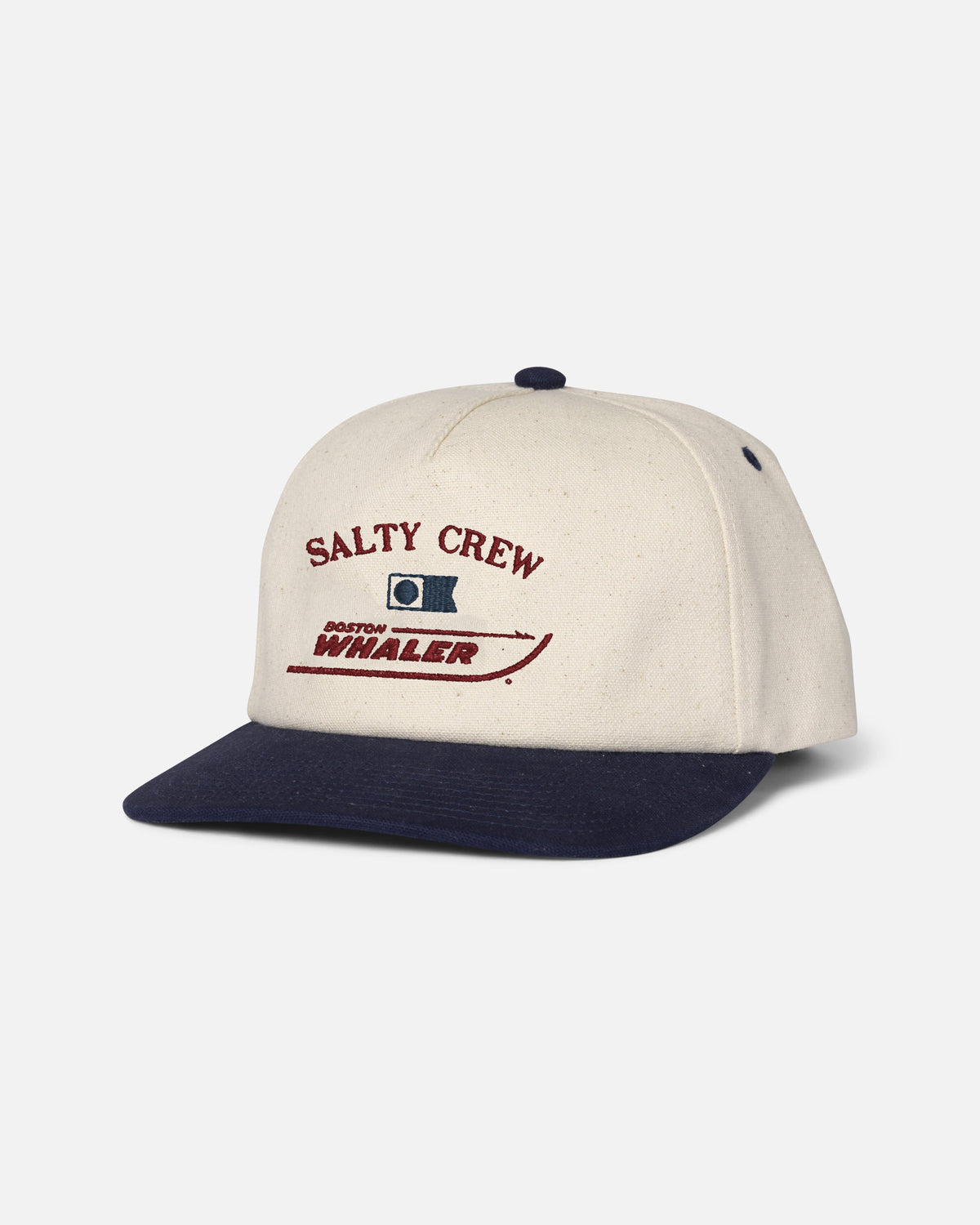 Salty Crew WHALER SNAPBACK - Off White