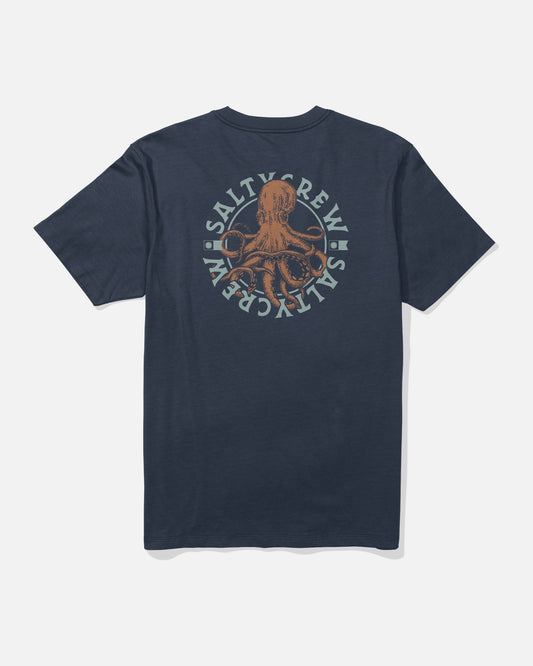 Salty Crew TENTACLES PREMIUM S/S TEE - Navy