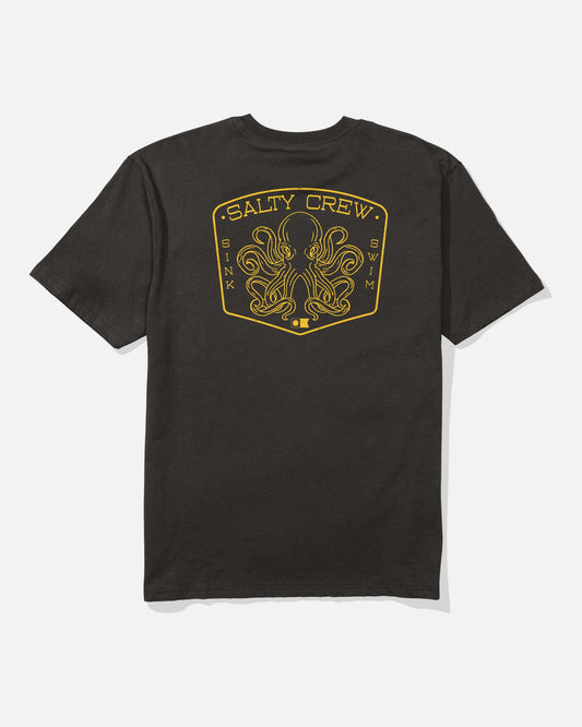 Salty Crew TAKO CLUB CLASSIC TEE - BLACK