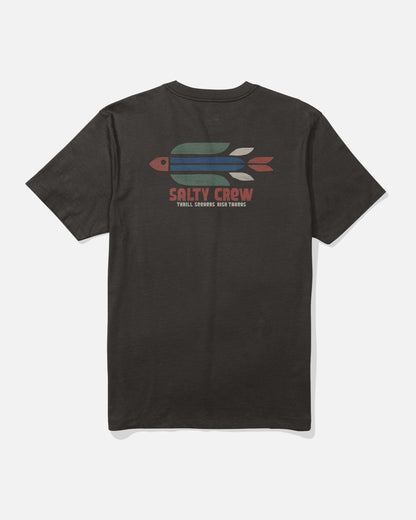 Salty Crew TORPEDO SS TEE - BLACK