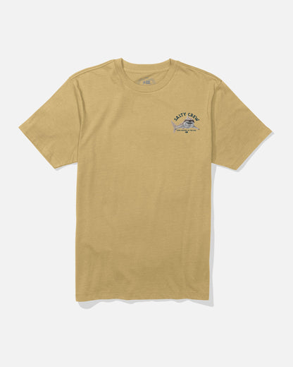 Salty Crew LURKING SS TEE - Mineral Yellow