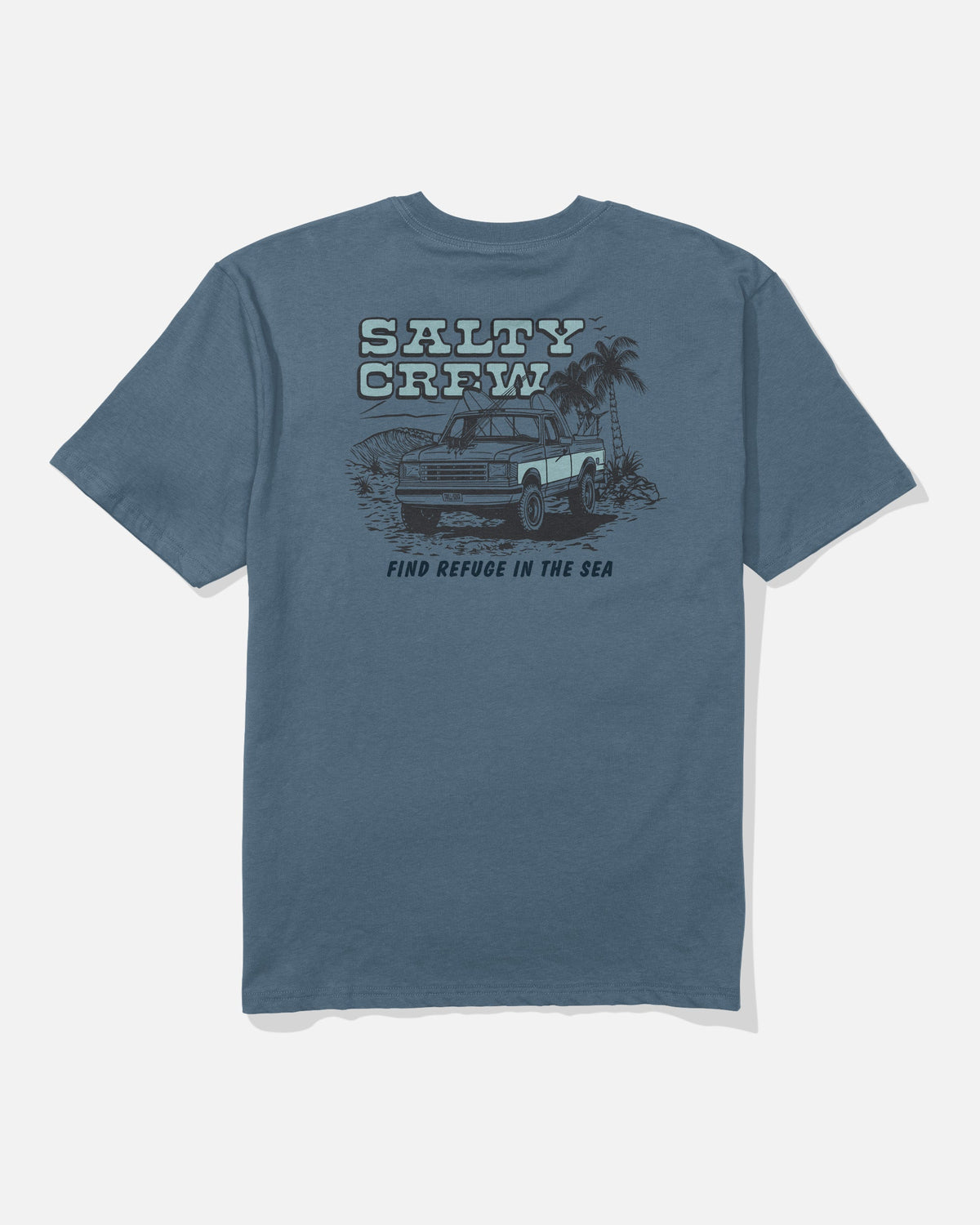 Salty Crew TRUCK STOP CLASSIC TEE - Slate