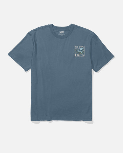 Salty Crew INK SLINGER CLASSIC SS T - Slate