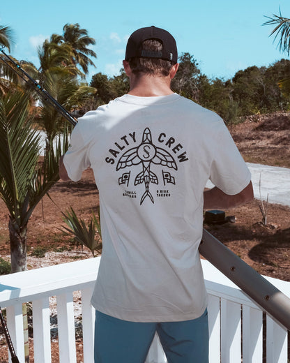 Salty Crew FLYER SS TEE - Bone