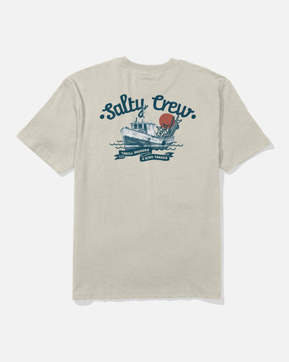 Salty Crew HAULER CLASSIC TEE - Bone