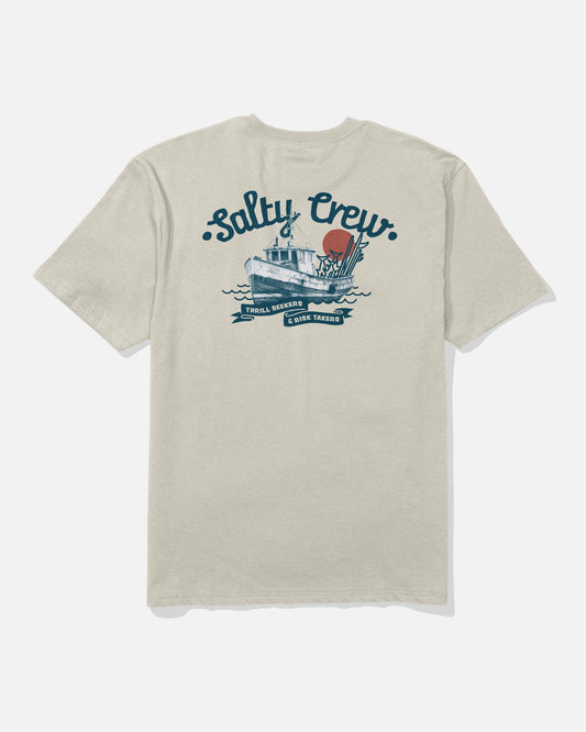 Salty Crew HAULER CLASSIC TEE - Bone