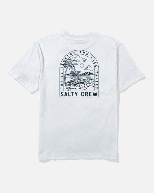 Salty Crew ARCHWAY CLASSIC TEE - White