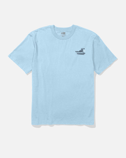 Salty Crew ON BOARD CLASSIC SS TEE - Clear Sky