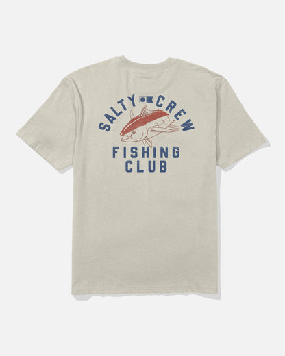 Salty Crew FISH CLUB CLASSIC SS TEE - Bone