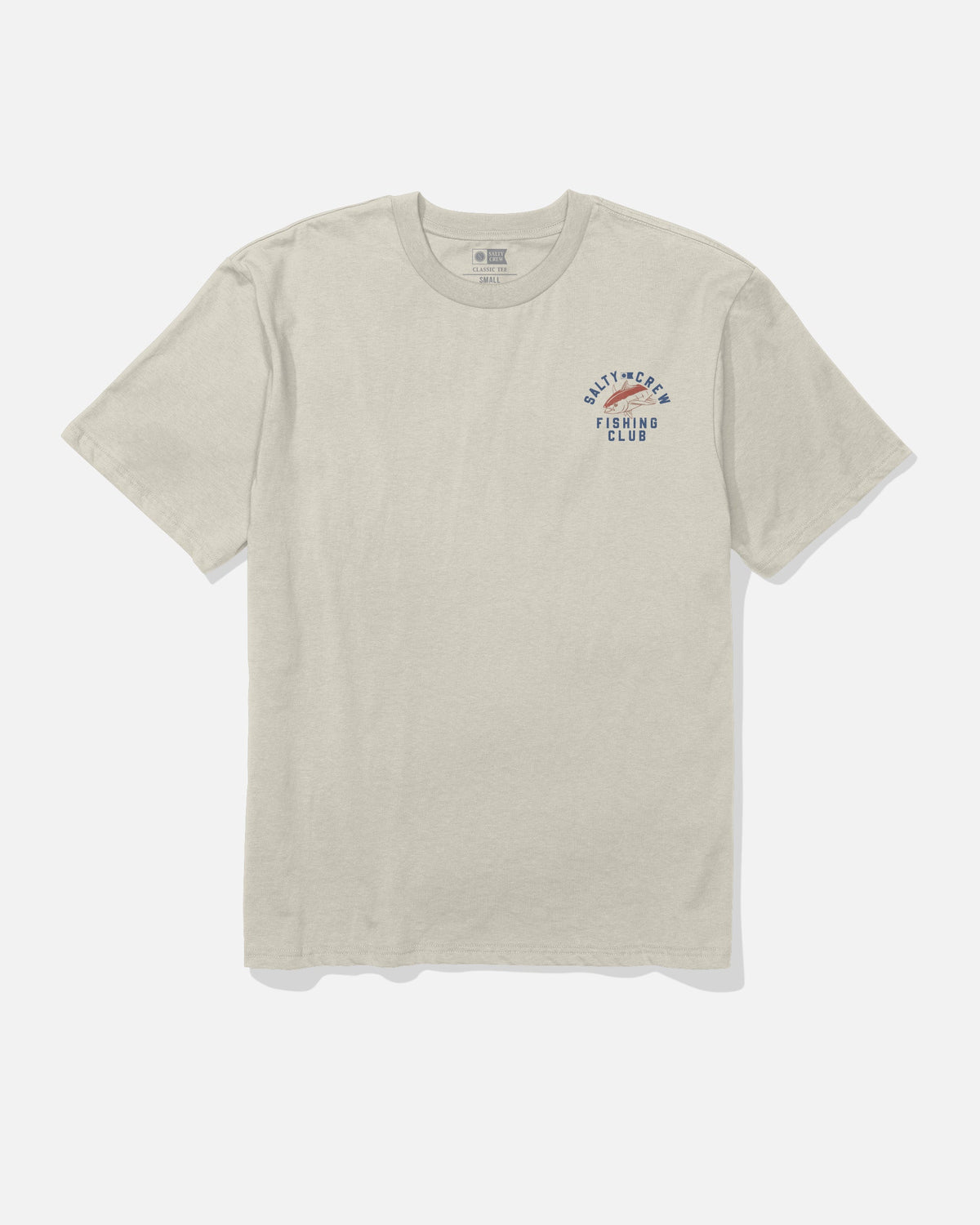 Salty Crew FISH CLUB CLASSIC SS TEE - Bone