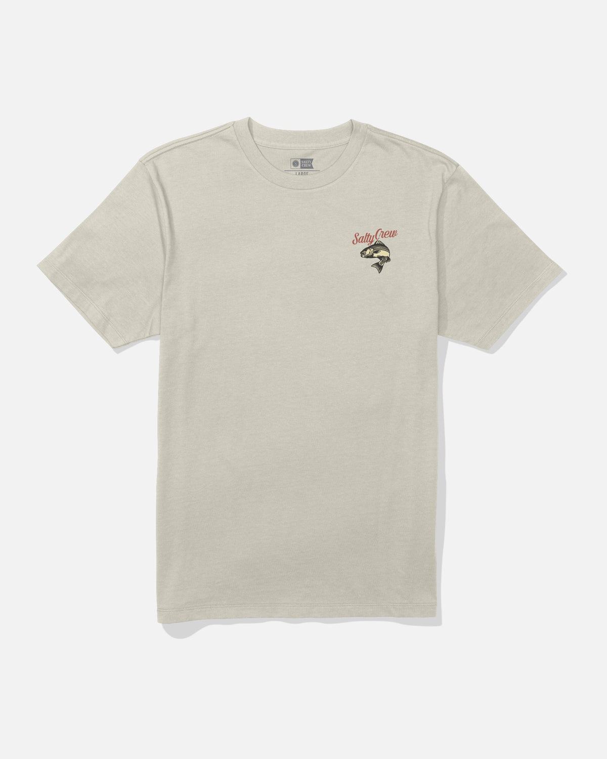 Salty Crew STRIPED SS TEE - Bone