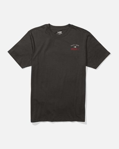 Salty Crew WHALER ICON SS TEE - Black
