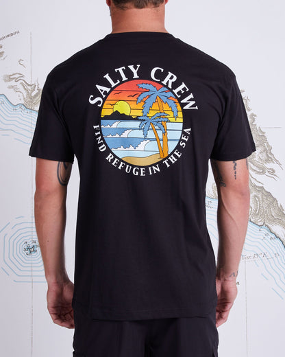 Salty Crew Paradise Premium Tee - Black